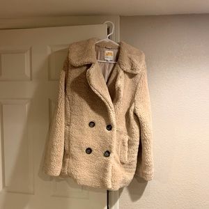 C&C California faux oversized cozy jacket